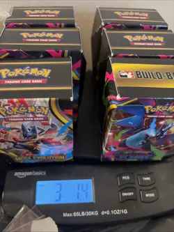 Pokemon TCG Live Code Card 6 Booster Bundles Full Lot Over 3lbs Code Cards - Image 1