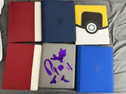 Pokemon 9-Pocket Binder Lot, 180 Cards, Multicolor used lot - Image 1