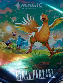 Final Fantasy Magic The Gathering Chocobo 18 x 24 FOIL Promo Poster - Image 1
