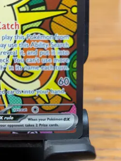 Pokemon TCG Perfect Order Meowth ex Special Illustration Rare Holo 121/088 - Image 4