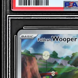 2025 Pokemon Mega Evolution Phantasmal Flames Paldean Wooper #102 PSA 10 - Image 4