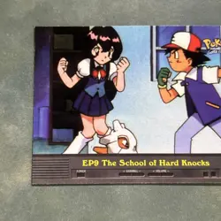 The School of Hard Knocks EP9 2000 Topps Pokemon TV Animation Edition Series NM - Image 2