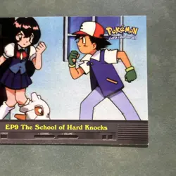The School of Hard Knocks EP9 2000 Topps Pokemon TV Animation Edition Series NM - Image 3