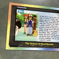 The School of Hard Knocks EP9 2000 Topps Pokemon TV Animation Edition Series NM - Image 5