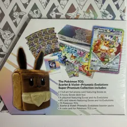 2025 Pokemon Prismatic Evolutions Super Premium Collection Box SPC - New Sealed - Image 4