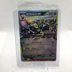 Pokemon Prismatic Evolutions Umbreon ex 060/131 Stamped Promo Sealed Near Mint - Image 1