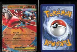 Mega Lucario ex 113/217 Double Rare Ascended Heroes Pokemon Holo Near Mint - Image 3