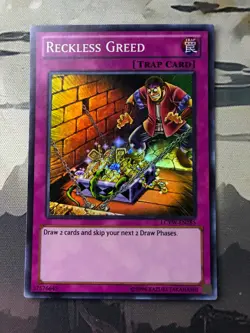 Yu-Gi-Oh Reckless Greed LCYW-EN285 Legendary Collection 3 Yugi's World Unlimited - Image 1