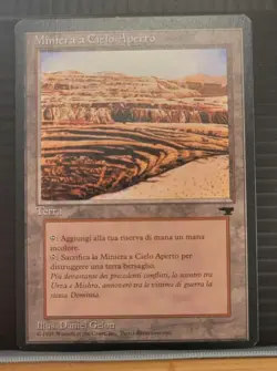mtg STRIP MINE NM FBB Italian Renaissance -Argo- - Image 1