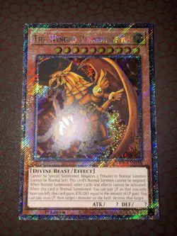 Yu-Gi-Oh! The Winged Dragon Of Ra -RA04- Platinum Secret Rare - 1st Edition NM! - Image 2