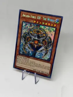 Arcana Force XXI - The World SGX4-ENB01 Secret Rare 1st Ed SPEED DUEL YuGiOh - Image 2
