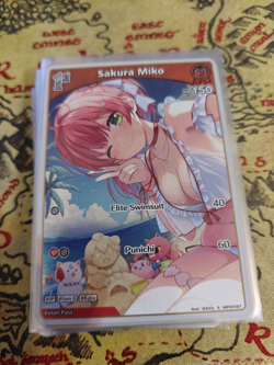 Hololive Official Card Game English Sakura Miko hBP03-027 S - Image 1