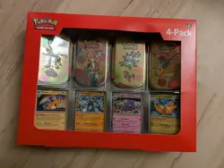 Sam's Club 151 (4 Mini Tins + 4 Promo Cards Bundle) - SV: Scarlet & Violet 151 - Image 1