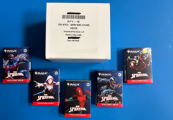 2025 Magic The Gathering x Spider-Man Welcome Deck Complete Set (5) - Image 1