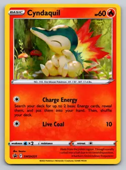 Cyndaquil Holo Promo SWSH: Sword & Shield Promo Cards SWSH221 NM - Image 1