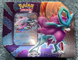 Pokemon Trading Card Game Paradox Clash Tin - Walking Wake EX - NEW - Image 1