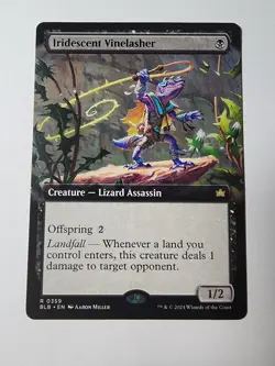 Iridescent Vinelasher (Extended Art) Bloomburrow Regular - Image 1