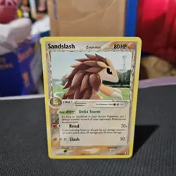 Sandslash Pokemon TCG EX Delta Species Non-Holo Rare Card #27/113 - Image 1