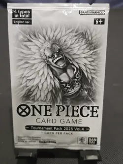 Tournament Pack 2025 Vol. 4 - One Piece Promotion Cards (OP-PR) English Sealed - Image 1