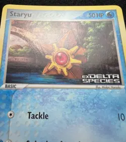 Pokemon Card - Staryu Delta Species 84/113 Common Reverse Holo Stamped - Image 3