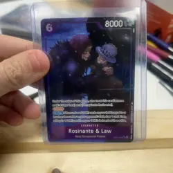 Rosinante & Law (Alt Art) EB04-038 SR EGGHEAD CRISIS - ONE PIECE Card - Image 1
