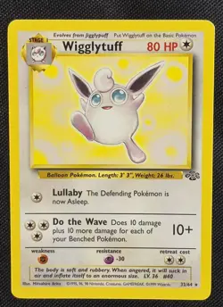 Wigglytuff 32/64 Non Holo Rare Jungle Pokemon Card - Image 1