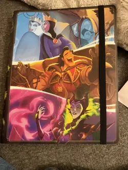 Disney Lorcana The First Chapter Villians 9 Pocket Binder Costco Holds 252 Cards - Image 1