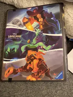 Disney Lorcana The First Chapter Villians 9 Pocket Binder Costco Holds 252 Cards - Image 2