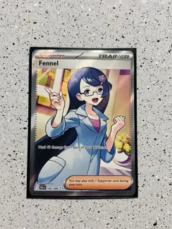 Fennel - 162/086 - SV: Black Bolt (BLK) NM💎 *With Black Bolt Card Sleeve* - Image 1