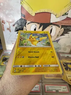 Pikachu 19/68 Reverse Holo Hidden Fates 2019 - Pokemon Card TCG (NM) - Image 2