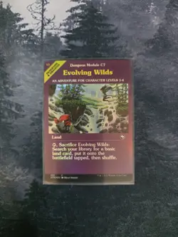 Evolving Wilds (Dungeon Module) Adventures in the Forgotten Realms Foil - Image 1