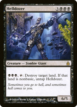 Helldozer #88 (MP) Ravnica City of Guilds RAV Magic MTG - Image 1