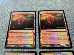 4X Valakut, the Molten Pinnacle Foil Pre Release Promos Magic MTG UNPLAYED NM - Image 2