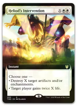 Heliod's Intervention (Extended Art) #300 (Foil) NM Theros Beyond Death - Image 1
