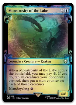 Monstrosity of the Lake (Showcase Scrolls) #424 (Foil) NM Lord of the Rings - Image 1