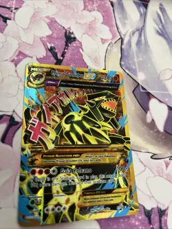 Pokemon Primal Groudon EX Full Art Holo 97/98 XY Primal Clash Near Mint - Image 3
