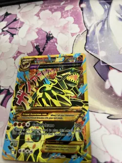 Pokemon Primal Groudon EX Full Art Holo 97/98 XY Primal Clash Near Mint - Image 4