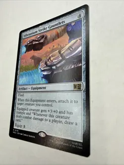 Vibranium Strike Gauntlets Commander: Marvel Super Heroes Regular NM - Image 3