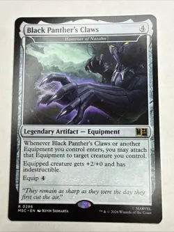 Black Panther's Claws - Hammer of Nazahn 286 Magic The Gathering NM - Image 1
