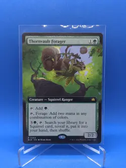 1x Thornvault Forager Extended Art 0364 - Bloomburrow BLB - MTG Regular NM - Image 1