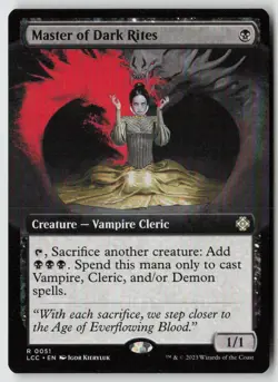 Master of Dark Rites (Extended) Commander: The Lost Caverns of Ixalan 51 - MTG - Image 1
