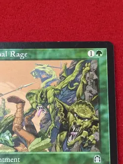 [1x] MTG Primal Rage Stronghold Magic the Gathering Enchantment LP - Image 2