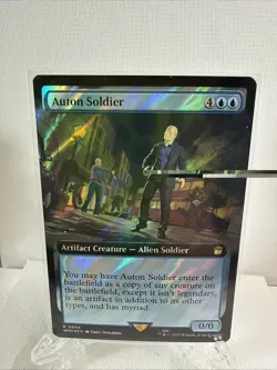 Auton Soldier (Extended Art) (Surge Foil) Universes Beyond: Doctor WhoU - Image 1
