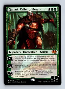 Garruk, Caller of Beasts Mythic 659 Foundations Jumpstart - Image 1