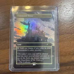 MTG Command Tower 0001 Marvel Super Heroes Exclusive Disney Promo Foil 2026 NM - Image 1