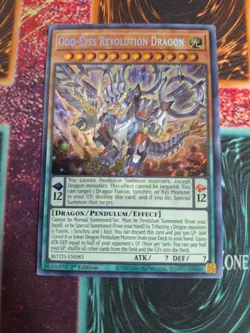 Yu-Gi-Oh! Odd-Eyes Revolution Dragon ROTD-EN083 Secret Rare 1st Edition NM - Image 1