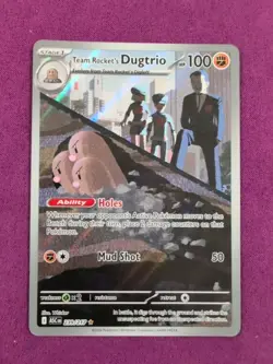 Team Rocket's Dugtrio 239/217 ME: Ascended Heroes Pokemon NM/M - Image 1