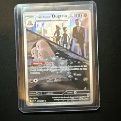 Team Rocket's Dugtrio 239/217 ME: Ascended Heroes Pokemon NM/M - Image 1