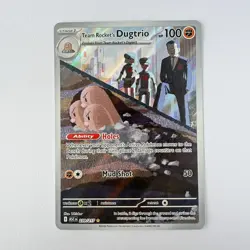 Pokemon TCG Card Team Rocket's Dugtrio 239/217 Ascended Heroes IR - NM - Image 1