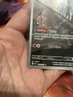 Team Rocket's Dugtrio 239/217 Illustration Rare IR Ascended Heroes Pokemon NM - Image 3
